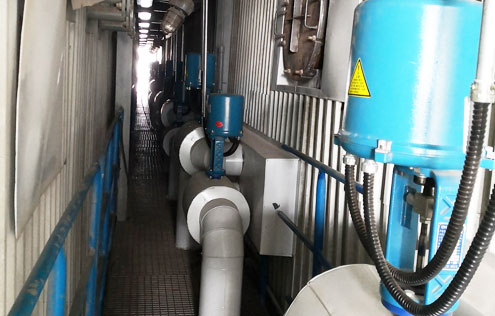 電動高溫調節閥-國電菏澤電廠噴氨優化項目